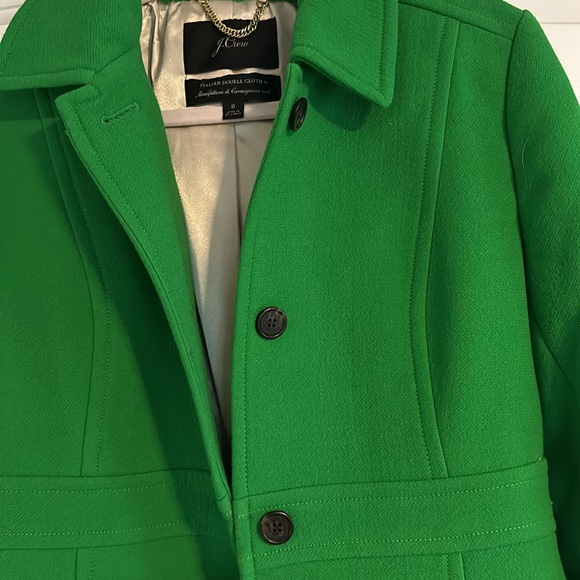 Green Classic Lady Coat by JCrew NOWT. - Picture 4 of 11
